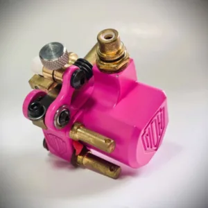 Sidewinder, sistema de accionamiento por leva, máquina de tatuar de golpe ajustable, equilibrio de peso, ergonomía para sesiones largas.