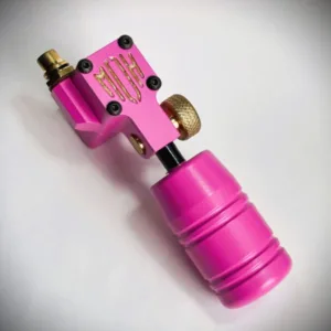 Máquina rotativa de motor suizo, direct drive, golpe suave, silenciosa para realismo, versátil para líneas y sombra.